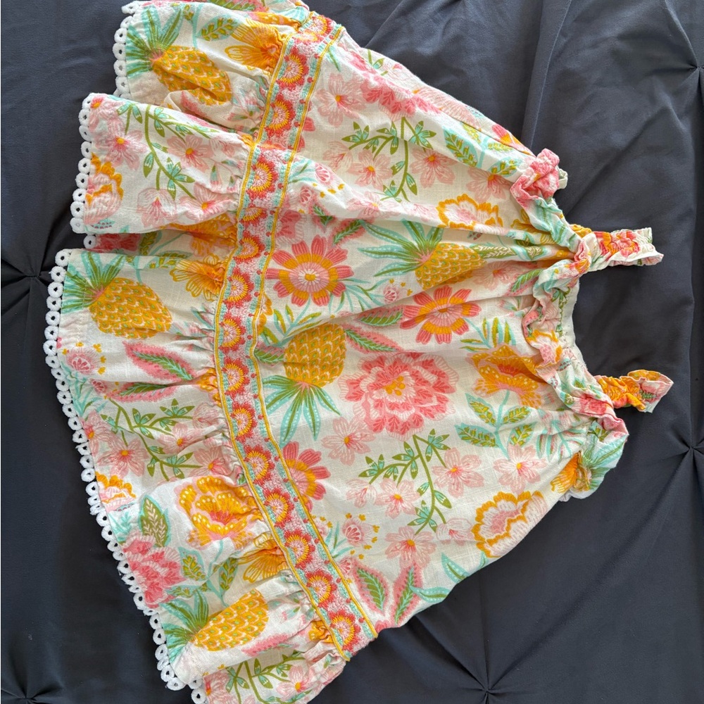 Floral Kids dress with  floral Print